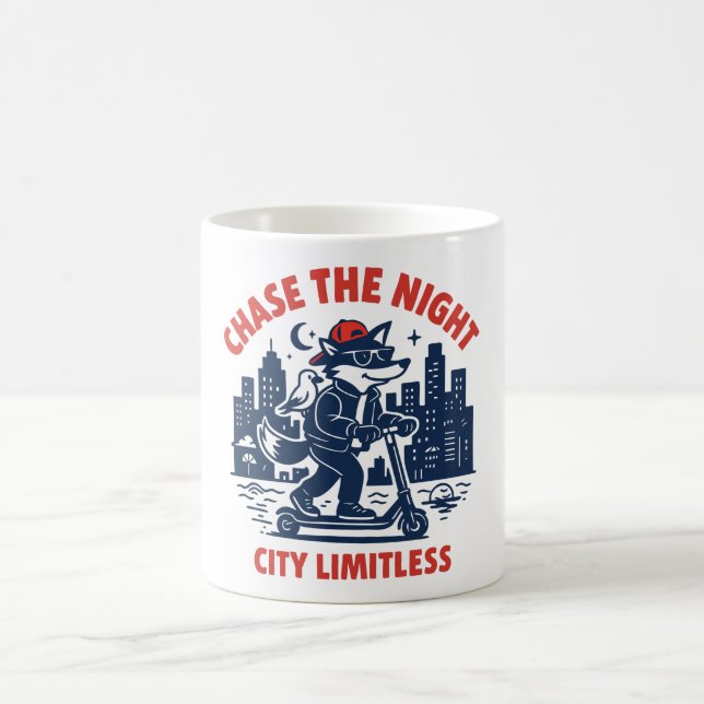Chase the Night Coffee Mug (Center)