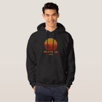 Chase The Sun Retro Sunset 70s Custom Template