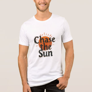 "Chase the Sun T-Shirt - Aesthetic Adventure Tee f
