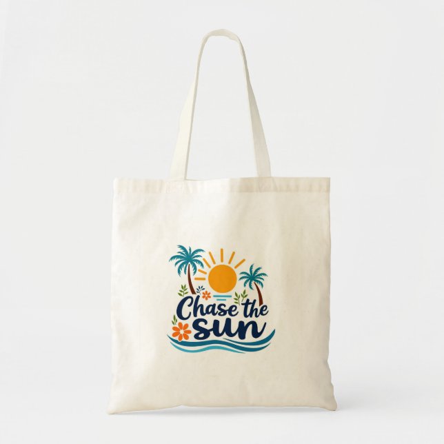 Chase the Sun Tote Bag (Front)