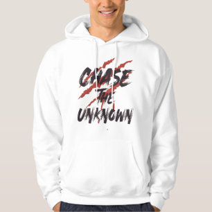 Chase The Unknown– Urban Grunge Streetwear Graphic Hoodie