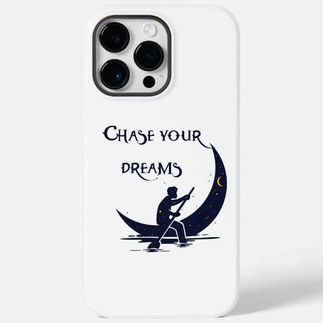 Chase your dreams iPhone 14 Pro Max Cases (Back)
