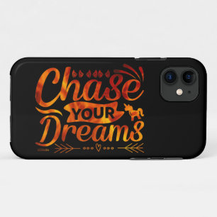 CHASE YOUR DREAMS motivational quote gift iPhone 11 Case