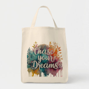 Chase Your Dreams - Sac fourre-tout motivationnel