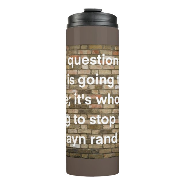 Chase Your Dreams Thermal Tumbler (Front)