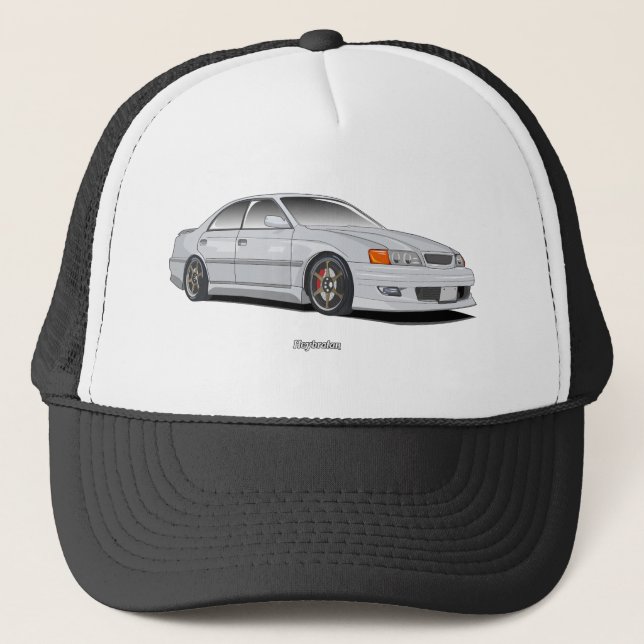 Chaser Vector Art Trucker Hat (Front)