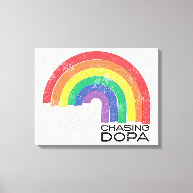 Chasing Dopa(mine) Canvas Print (Front)