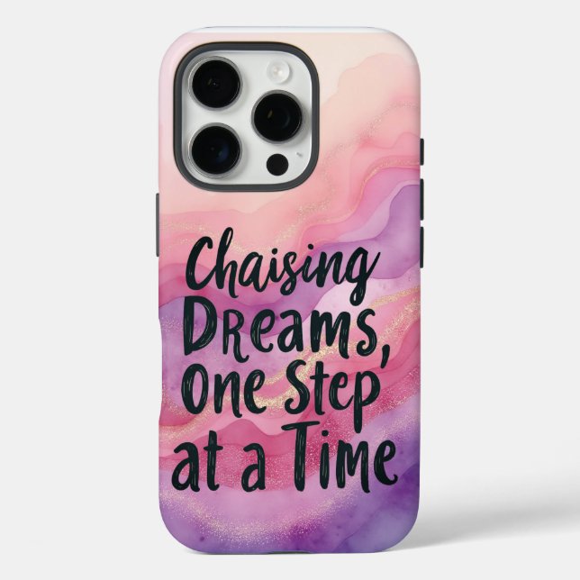 CHASING DREAM ONE STEP IPHONE CASE  (Back)