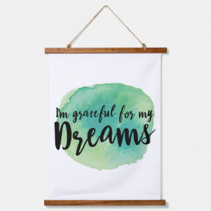 chasing dreams quotes for success motivation  hanging tapestry