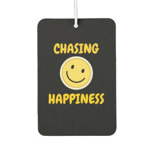Chasing Happiness Smiley Face Positive Air Freshener