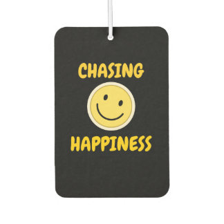 Chasing Happiness Smiley Face Positive Air Freshener