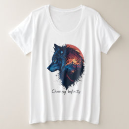  Chasing Infinity Plus Size T-Shirt
