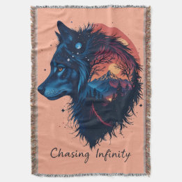 Chasing Infinity Throw Blanket
