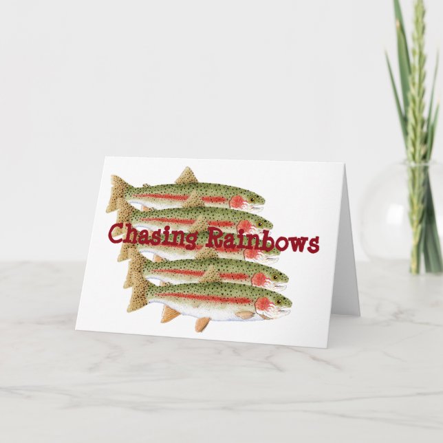 Chasing Rainbows Card (Front)