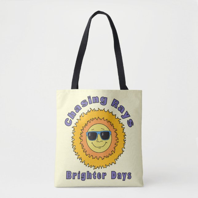 Chasing Rays Tote Bag (Front)