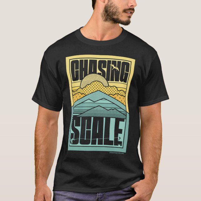 Chasing Scale: Fly Patterns T-Shirt (Front)