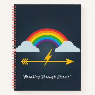"Chasing Silver Linings" Notebook