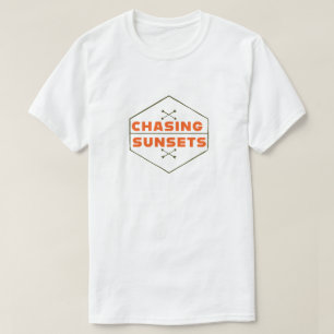 "Chasing Sunsets: Capture the Magic of Golden Hour T-Shirt