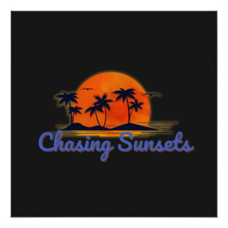 Chasing Sunsets – Tropical Summer Vibes 2026 Poster