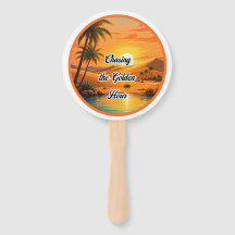 Chasing the Golden Hour Sunset Oasis Aesthetic