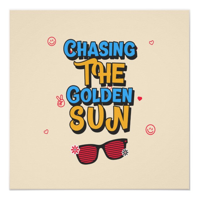 Chasing the Golden Sun Poster (Front)