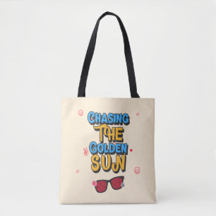 Chasing the Golden Sun Tote Bag