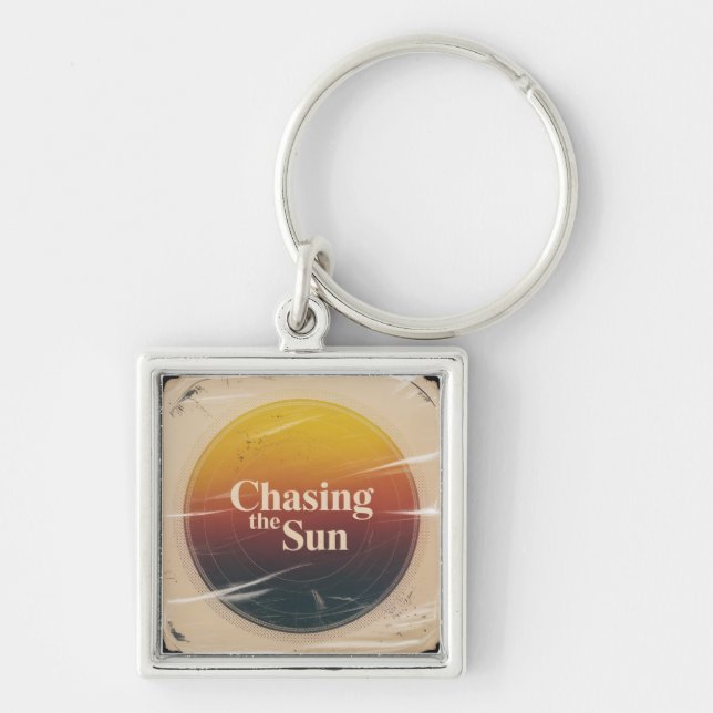 Chasing The Sun Keychain (Front)