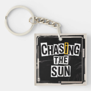 Chasing The Sun Keychain