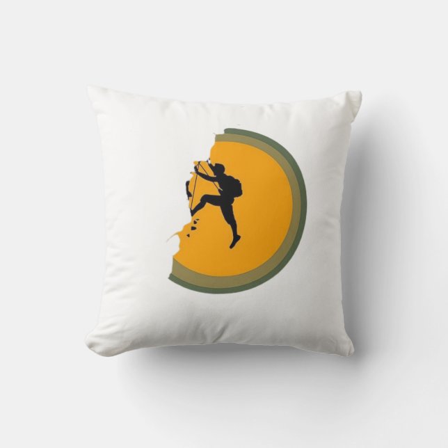 Chasing the Sun Throw Pillow (Front)