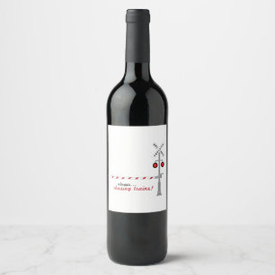 Chasing Trains Wine Label