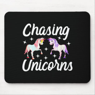 Chasing Unicorns Magical Mouse Pad