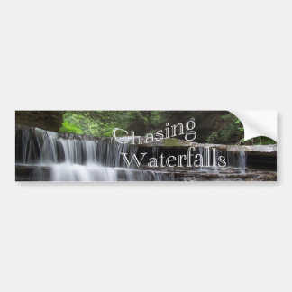 Chasing Waterfalls Bumbersticker Bumper Sticker