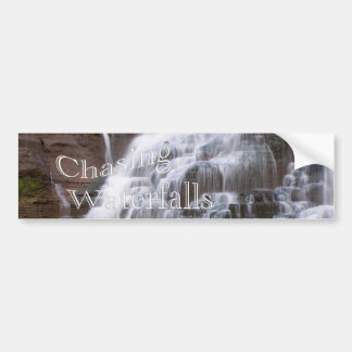 Chasing Waterfalls Bumper Sticker