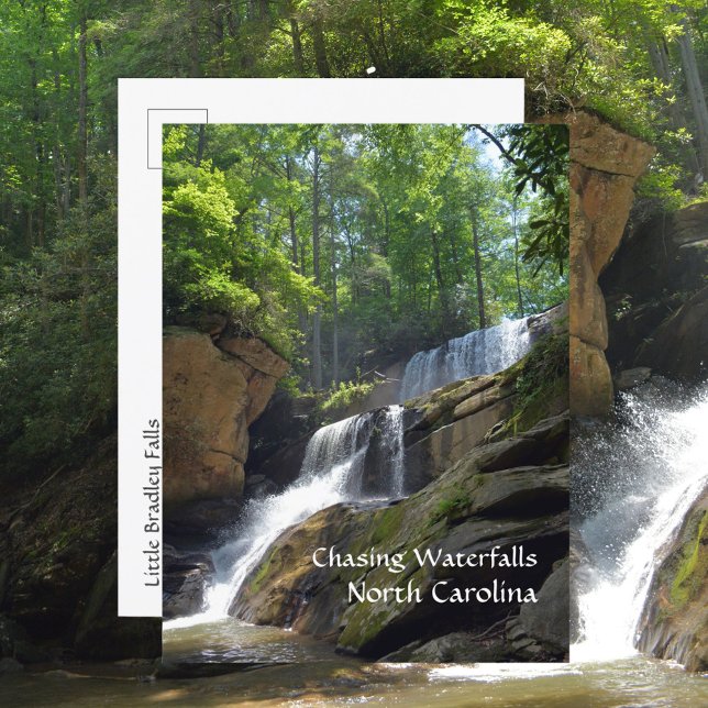 Chasing Waterfalls North Carolina Mountains Photo Postcard (Creator Uploaded)