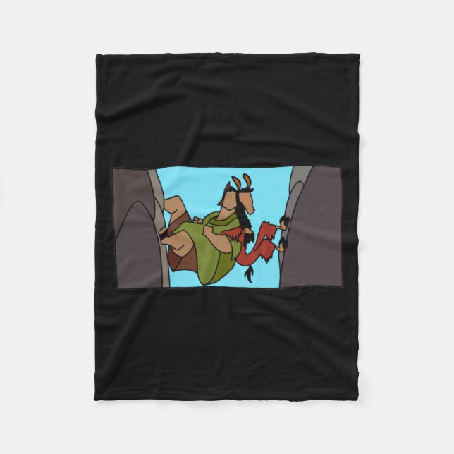 Chasm Emperor X27 S New Groove Clic  Fleece Blanket (Front)