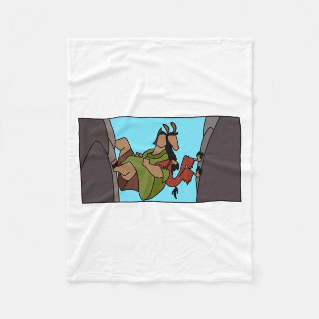 Chasm Emperor X27 S New Groove Clic  Fleece Blanket (Front)