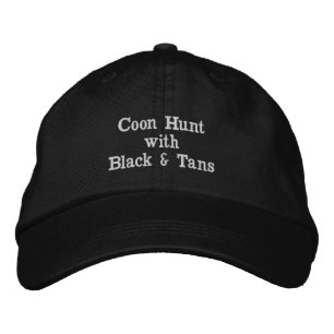 Chasse Au Coon Avec casquette Noir & Tans