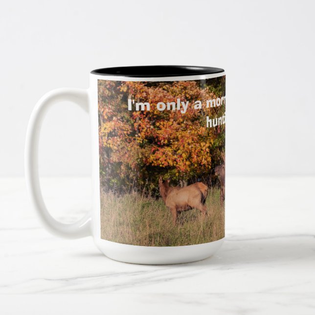 Chasse aux élans Mug (Gauche)