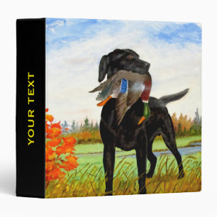Chasse Classeur de peinture de chien