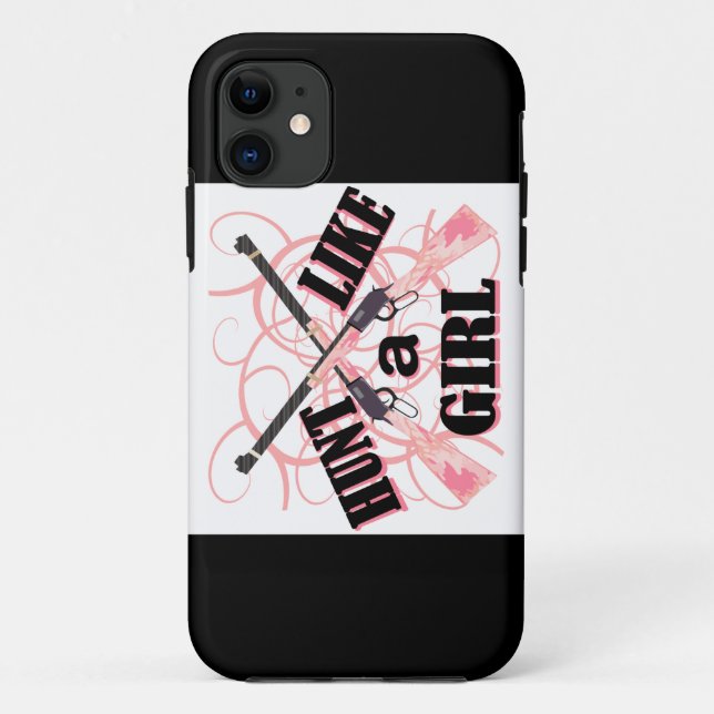Chasse comme un coque iphone de fusil de Camo de (Dos)
