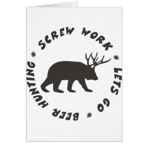 chasse de bière de travail de vis