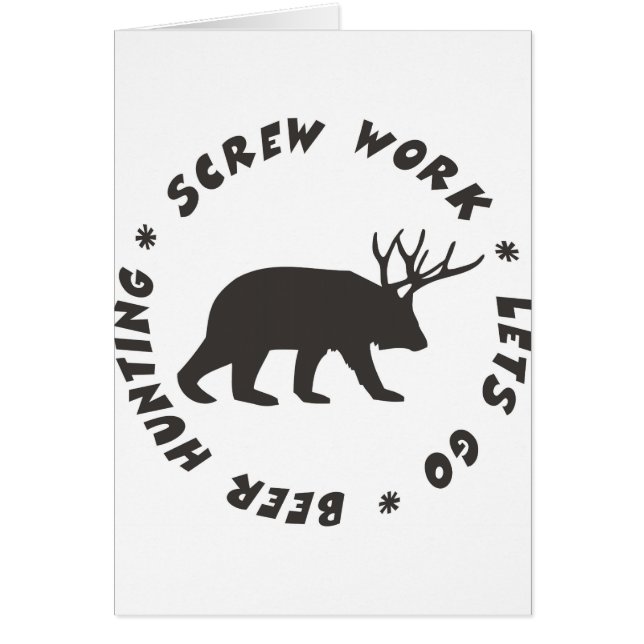 chasse de bière de travail de vis (Devant)