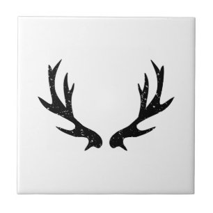Chasse de cerfs vintages thème céramique carreau