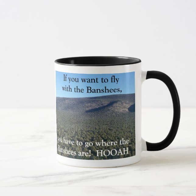 Chasse de la tasse de café de chasse d'élans de (Droite)
