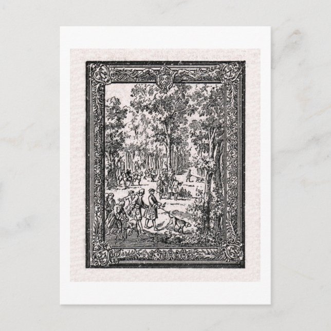 Chasse D'Oudry Postcard (Front)