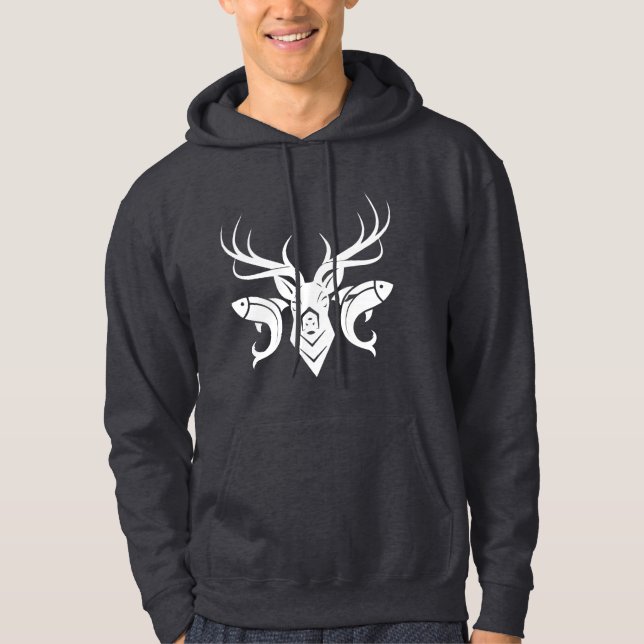 Chasse et pêche Sweat - shirt à capuche de vie, Dr (Devant)