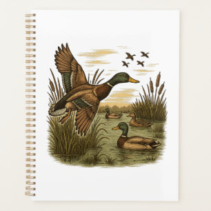 Chasse-Rétro-Volant-Caner-Colvert