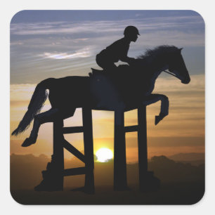Chasseur Cheval et Stickers Rider