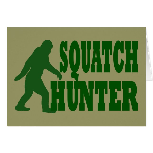 Chasseur de squatch (Devant horizontal)