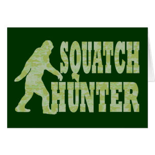 Chasseur de squatch en camouflage